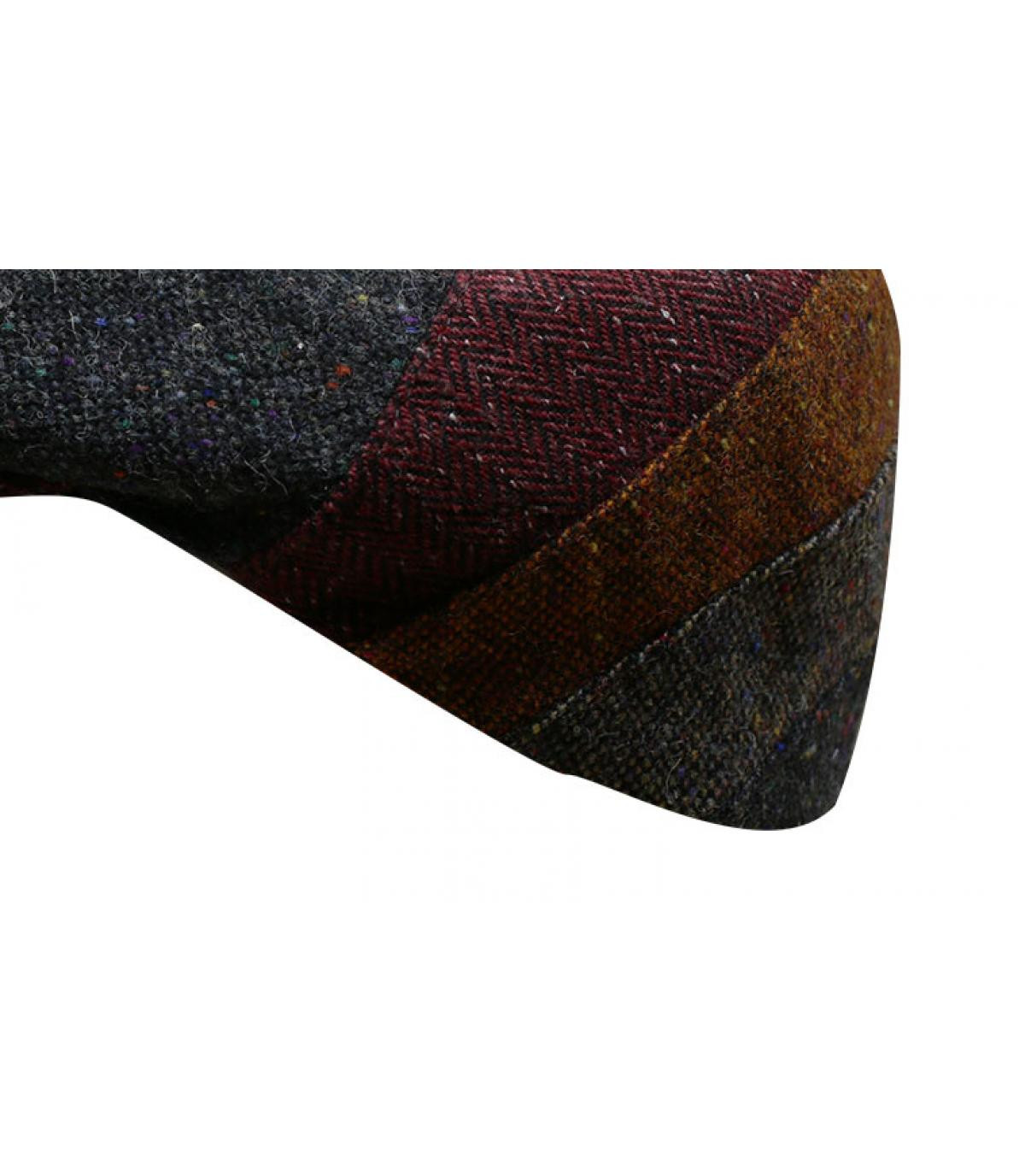 Flatcap Wolle bunt Fléchet Flatcap Wolle bunt Fléchet